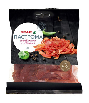 Пастрома с/в из свинины SPAR 50г