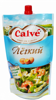 Соус Кальве Легкий майонезный 20% 400г