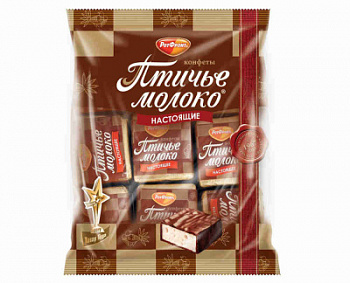 Конфеты Рот Фронт Птичье молоко сливочно-ванильное 225г