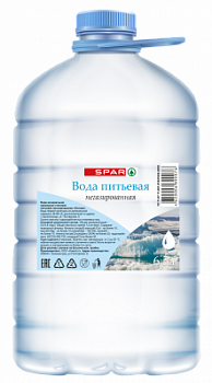 Вода питьевая SPAR негаз 6,5л