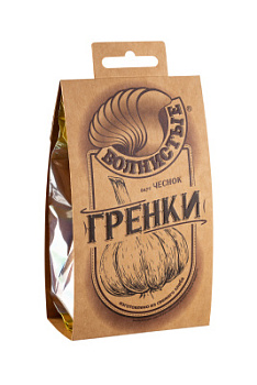 Гренки жареные Волнистые Чеснок 75г