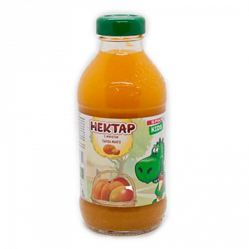 Нектар SPAR Kids Морковь с мякотью 0,33л ст/б