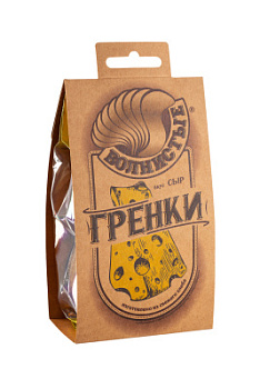 Гренки жареные Волнистые Сыр 75г