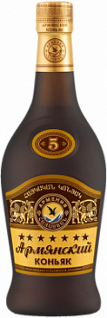 Коньяк Армянский КВ 7 лет SPAR 0,5л 40%