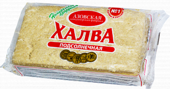 Халва Азовская КФ подсолнечная 500г