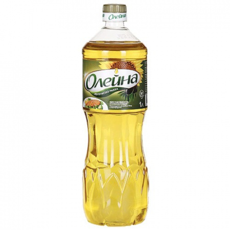 Масло подсолнечное с добавлением оливкового Олейна 1л