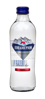 Вода питьевая Пилигрим Премиум газ 0,33л ст/б