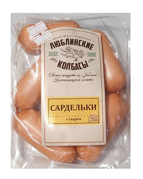 Сардельки с сыром ЛП 400г