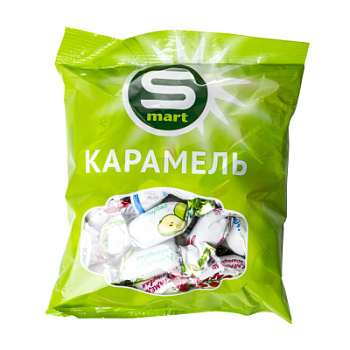 Карамель Smart с фруктово-ягодной начинкой 250г