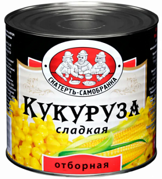 Кукуруза сладкая Скатерть-самобранка 340г ж/б
