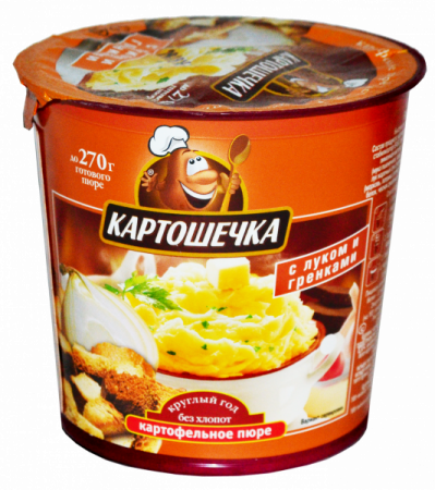 Пюре б/п гренки Картошечка 41г