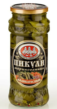Пикули маринованные Скатерть-самобранка деликатесные 580мл