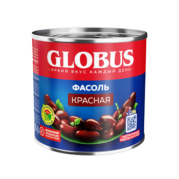 Фасоль красная Глобус 420г