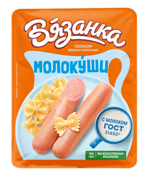 Сосиски Вязанка Молочные Вязанка 370г