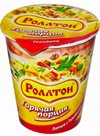 Лапша с говядиной Роллтон 70г