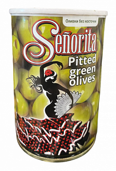 Оливки зеленые б/к Сеньорита 280г ж/б