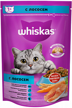 Корм сухой для кошек Вискас Лосось 350г