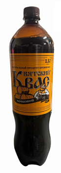 Квас Вятский Бочковой фильтрованный 1,5л