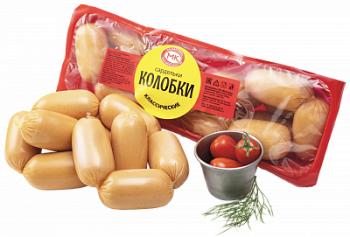 Сардельки Колобки классические МК Балтика 415г