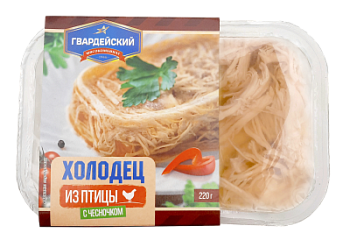 Холодец из мяса птицы с чесночком ГМК 220г