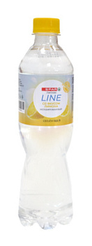 Вода питьевая SPAR Line со вкусом лимона негаз 0,5л