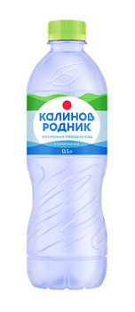 Вода минеральная природная столовая Калинов Родник негаз 0,5 л.